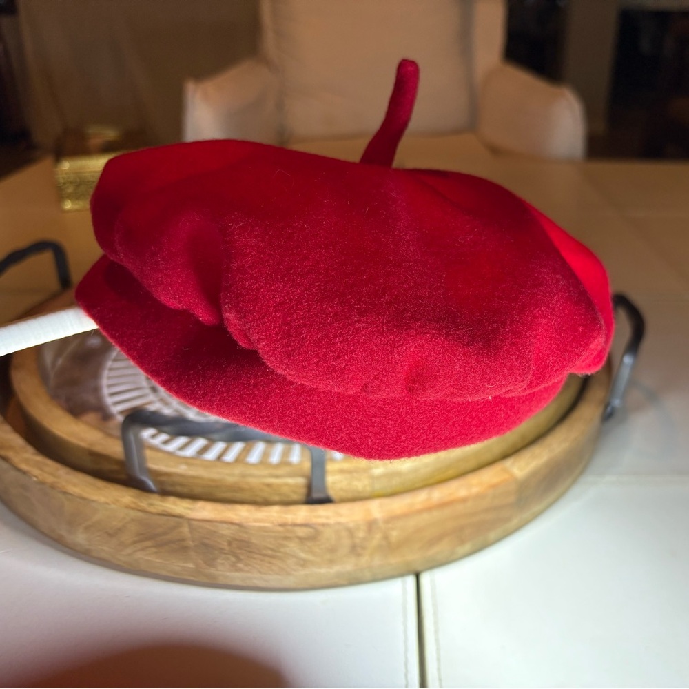 Red Beret Hat Kids.